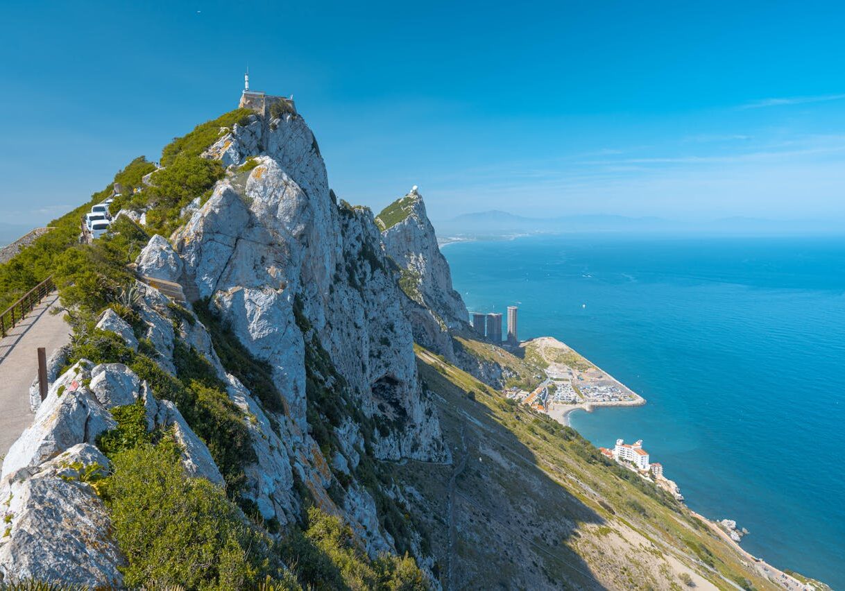 Rock of gibraltar eastside
